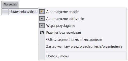 Rysunek 2.6. Rysowanie szkicu z widoczną siatką i włączonym przyciąganiem do siatki Poniżej (rysunek 2.