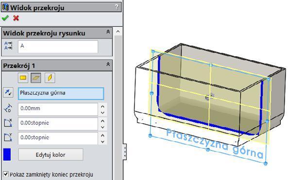 Widoczne błędy w budowie modelu Zmiana kolejności