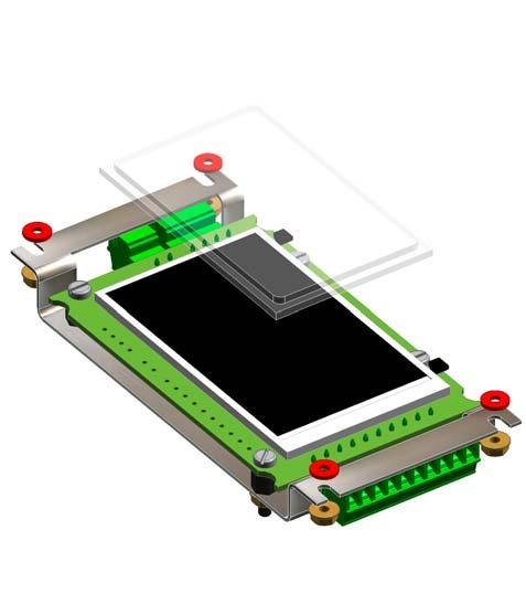 TFT 3.2" V Thin Film Transistor wyświetlacz 3.2", pionowy potrzebne miejsce na przewód potrzebne miejsce na przewód 7 6 128 6 42 6 24.3 2 (3) Otwór Montaż Akcesoria R 2 42.1 5 7.