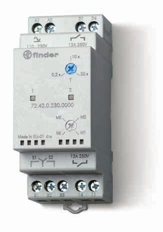 SRIA SRIA Specjalny przekaźnik dla zmiennych obciążeń, do układów pomp, sprężarek, klimatyzacji lub jednostek chłodzenia Typ.