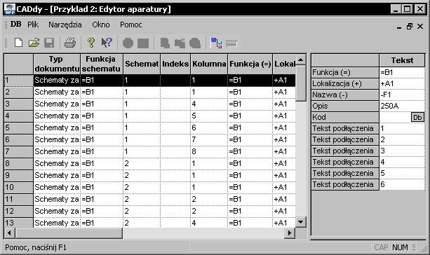 DrukoWanie Bazy technicznej projektu DrukoWanie Bazy technicznej projektu Wykonuje się za pomocą plików mowelowych Crystal-Report Wostarczonych razem z programem.