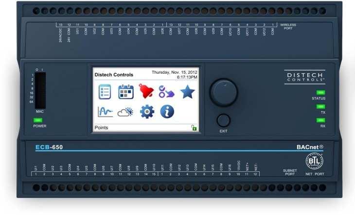 Karta katalogowa Sterowniki programowalne BACnet i moduły rozszerzające I/O Zastosowania Spełnia wymagania w następujących aplikacjach: Centrale wentylacyjne Układy wielostrefowe Chillery Kotłownie