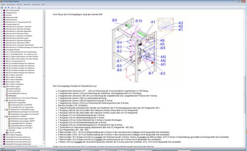 9 Interactive Lab Assistant: IMS 8 Storage station SO2800-5H 1 course. The multimedia course guides you step-by-step through the aspects of mechatronics.