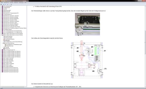 10 Interactive Lab Assistant: IMS 11 Disassembly by robot SO2800-5M 1 course. The multimedia course guides you step-by-step through the aspects of mechatronics.