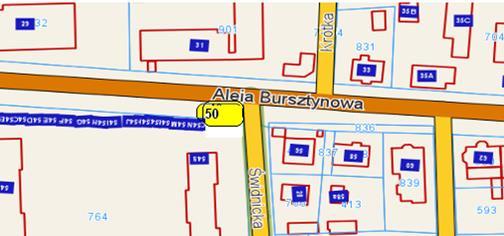 zaplatanie warkoczyków) Lp. Położenie Nr 50 Niechorze - skrzyżowanie Al.