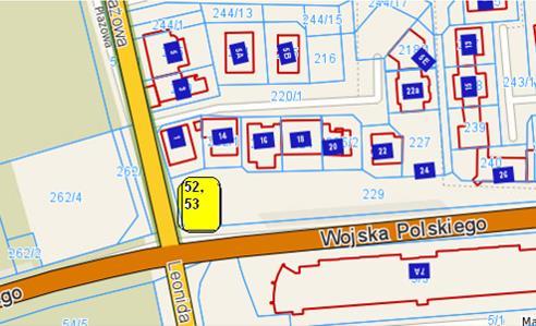 zaplatanie warkoczyków) Lp. Położenie Nr 52 Pogorzelica ul.