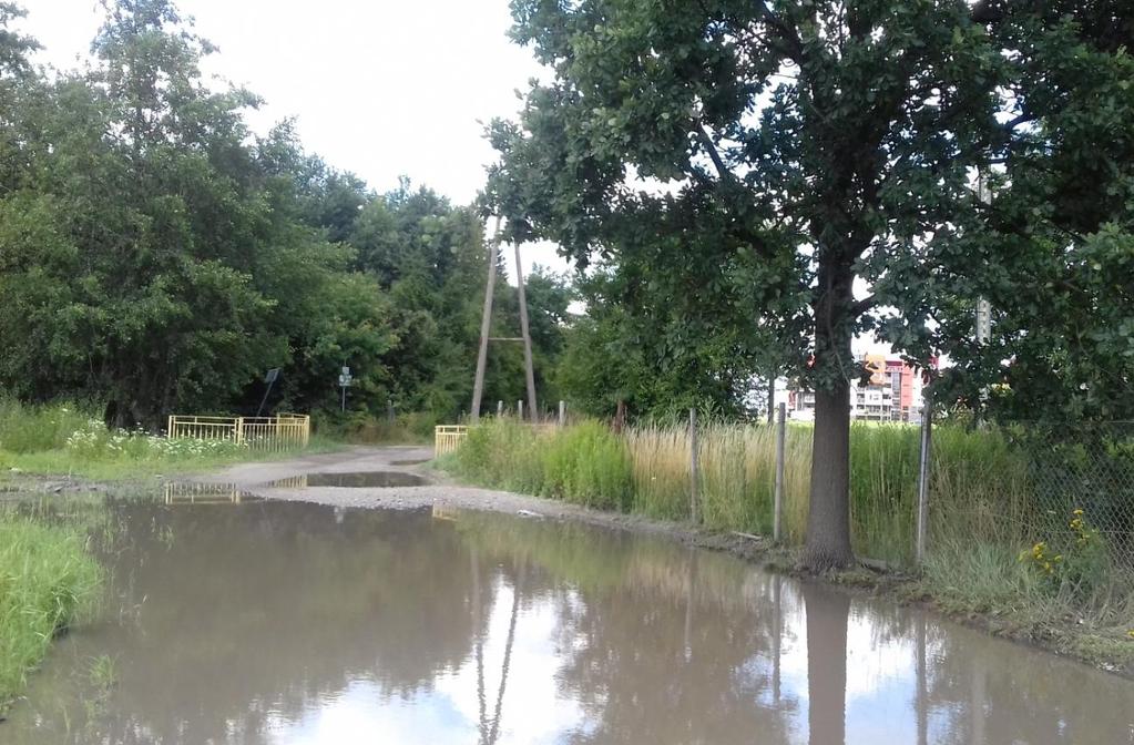 Ulica Lawendowa miała być przebudowana w tym roku, budowa jest jednak odłożona na kolejny rok. Ta drogą mieszkańcy osiedla Lawendowego docierają do punktów usługowych w okolicy ul.