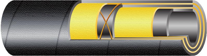 Wąż do piaskowania i śrutowania typ: KUM+ Shot blast hose type: KUM+ Wąż najwyższej jakości do piaskowania i śrutowania. Bardzo odporny na ścieranie <35 mm 3 wg DIN 53516.