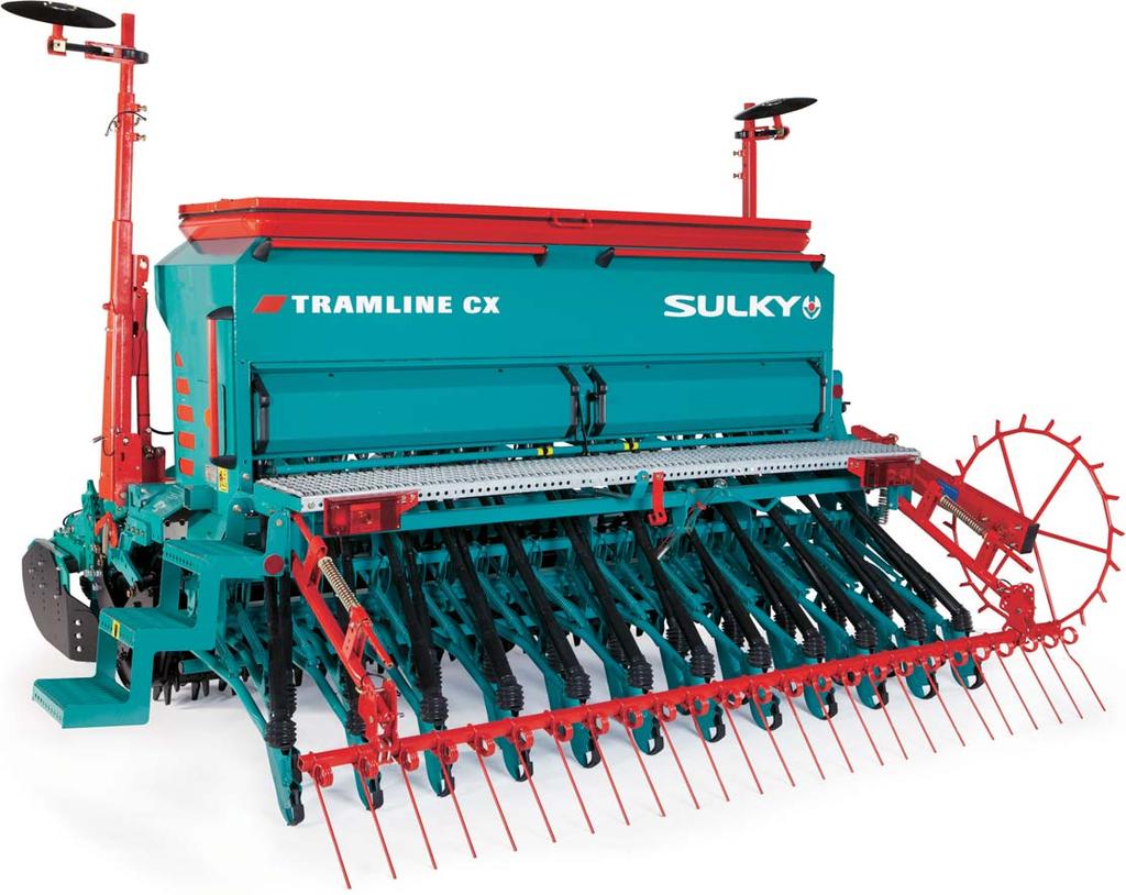 TRAMLINE CE/CX Dostępne z redlicami stopkowymi lub talerzowymi UNIDISC.