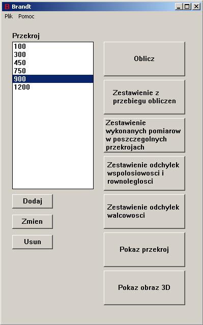 korygowanego dla różnych powiększeń Fig. 6.