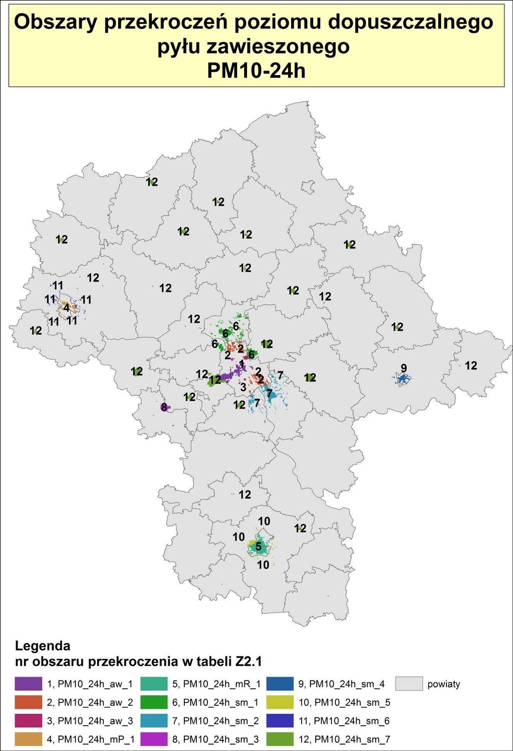 Mapa Z2.1. Zał.