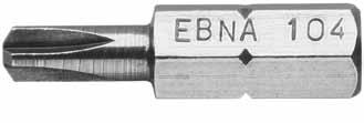 Końcówki o przykręcania EH.1 - Końcówki stanarowe serii 1 o śrub z gniazem 6-kątnym, calowych NF ISO 113, ISO 113 Do przykręcania ręcznego. ["] EH.101/8 1/8 5 EH.105/32 5/32 5 EH.103/16 3/16 5 EH.