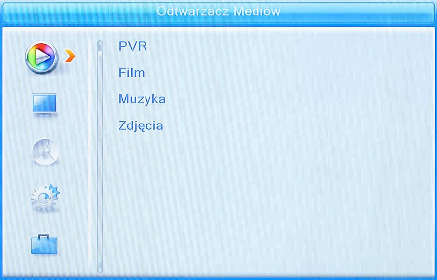 Urządzenia automatycznie przejdzie do wyszukiwania kanałów. 4. Aby wyjść należy nacisnąć przycisk Exit. Opcja ta jest dostępna, gdy pamięć USB będzie podłączona do urządzenia.