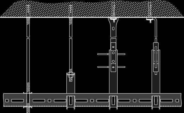 zabezpieczająca Opcja panelu R-H 215 Power Swing jako uchylnej funkcji rewizyjnej systemu Płyta prostokątna systemu R-H 215 Klamra
