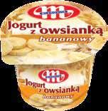 Jogurty z owsianką Yogurts with porridge / Йогурты с овсянкой NOWOŚĆ - OFERTA LIMITOWANA Jogurt z owsianką klasyczny 180 g Yogurt with porridge