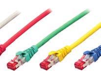 6 A, LSHF, wtyk BKT RJ45 zaciskany Charakterystyka : Charakterystyka : ź Typ wtyku: BKT RJ45 ekranowany ź Standard rozszycia: ANSI/TIA-568B ź Kabel: S/FTP LSHF kat.