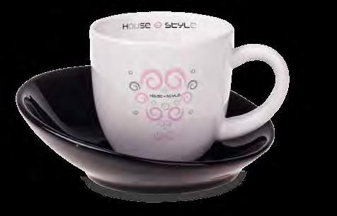 Fantasy Set C_218 150 ml / h: 65 mm / : 74 mm / : 62 mm spodek / saucer: 155 mm porcelana Royal White / Royal White porcelain