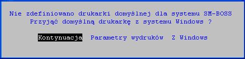 Wówczas przed każdym wydrukiem konieczne jest wskazanie drukarki, na którą ma być skierowany wydruk. Wymagania Program Win Boss pracuje od wersji Windows 2000, czyli W2000, XP, Vista, Windows 7.