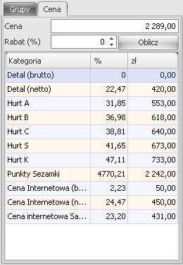 6 SEZAM 1.2 Pokaż właściwe podzespoły jako pierwsze Za pomocą przycisku (F12) istnieje możliwość posortowania listy podzespołów tak by podzespoły właściwie były jako pierwsze.