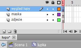 przycisków Krok 5: Dodanie akcji w scenie głównej Krok 1 Import zdjęcia i przekształcenie go w klip Na początek importujemy dowolne ale niezbyt duże zdjęcie np. z internetu.