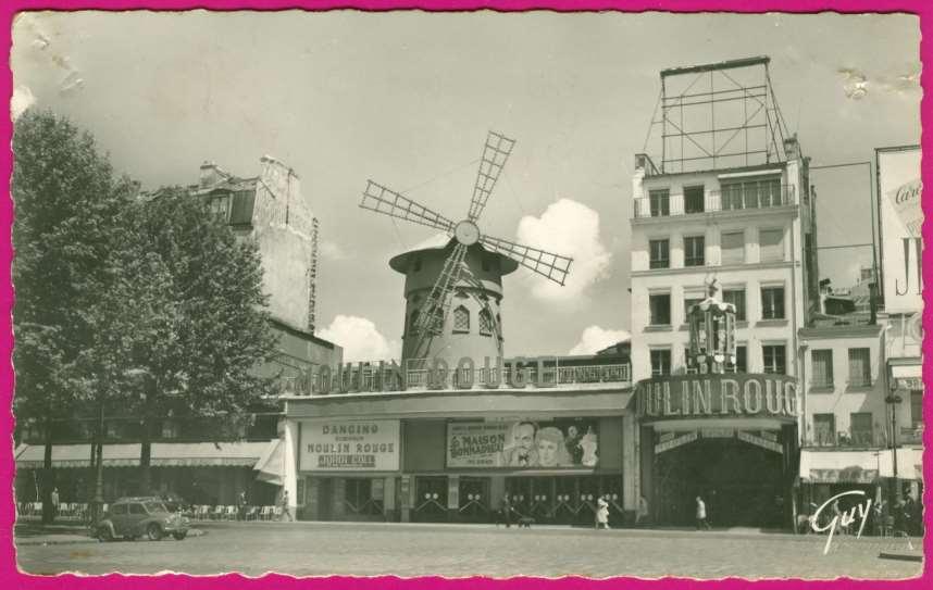 Pocztówki Moulin Rouge