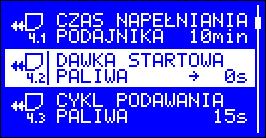 3.6 Obroty wentylatora przy mocy maksymalnej jest to wartość mocy z jaką pracuje wentylator, gdy palnik kotła pracuje z mocą maksymalną. 3.