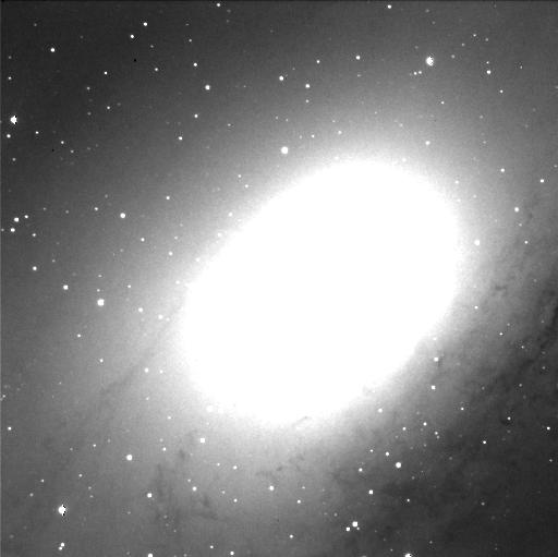 M31: Andromeda... a tak wygląda przez teleskop 14 calowy TIE.