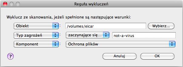 Z A A W A N S O W A N E U S T A W I E N I A A P L I K A C J I Typy zagrożeń / Wszystkie zagrożenia.