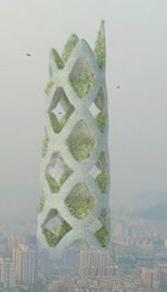niach. W artykule [I 40] przedstawiono szerzej sposób przejmowania i wykorzystywania rozwiązań zaczerpniętych z natury i opisane ich zastosowania na przykładzie Bionic Tower.