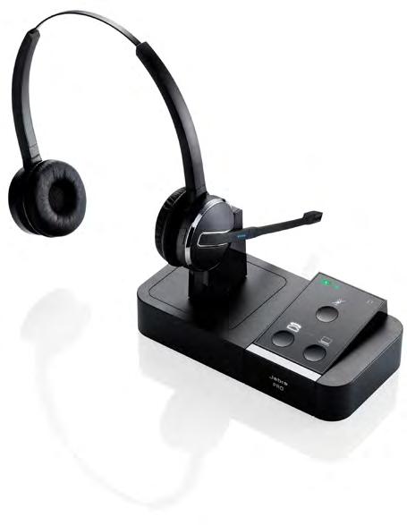 8 Linia PRO 900 Dostępna w wersji dla telefonu biurkowego (Jabra PRO 920) lub softfonu / platformy UC (Jabra PRO 930) Lekka, prosta i intuicyjna konstrukcja Doskonała jakość dźwięku dzięki HD Voice,