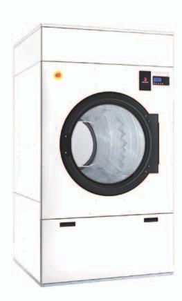 FAGOR INDUSTRIAL PRALNIA // LAUNDRY SUSZARKI O DUŻEJ POJEMNOŚCI LARGE CAPACITY TUMBLE DRYERS IDEALNA RÓWNOWAGA POMIĘDZY WYDAJNOŚCIĄ A POJEMNOŚCIĄ Największe modele suszarek FAGOR INDUSTRIAL z czasem