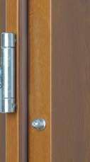 wełny FIRE DOORS D150 tłoczenie- głębokie skrzydło wykonane w wersji przylgowej materiał- blacha stalowa ocynkowana, pokryta laminatem drewnopodobnym ościeżnica wykonana z blachy stalowej laminowanej