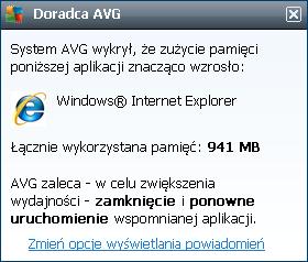 o Wyświetlaj w obszarze powiadomień komunikaty dotyczące skanowania (domyślnie włączone) - wyświetlane będą informacje dotyczące automatycznego rozpoczęcia, postępu i zakończenia zaplanowanego