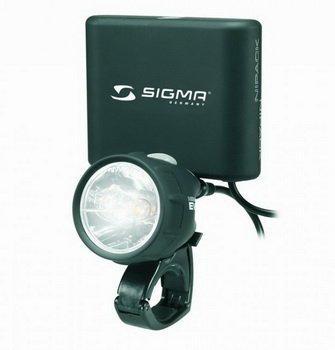 Sigma Mirage Evo Pro Lampa umożliwiająca nocną jazdę w terenie. Świeci mocnym, jasnym i skupionym światłem.