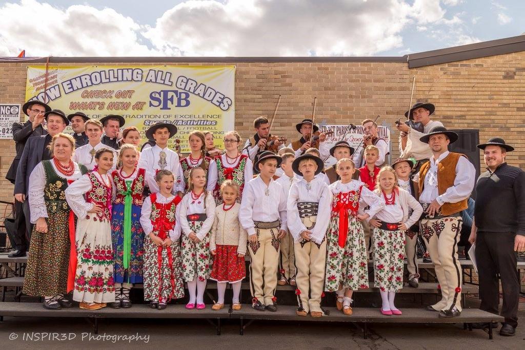 Polish Highlanders a group with young children who are learning to dance and sing in the highlander s dialect. This group meets every Tuesday from pm 8:30 pm in the school hall.