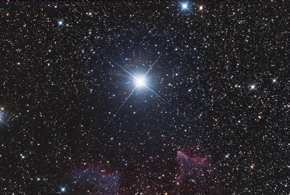 GALERIA Gamma Cas znajdująca się około 550 lat świetlnych od Ziemi gwiazda wybuchowa, której jasność zmienia się nieregularnie