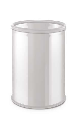 ROOM BASKET kubeł bucket do użytku domowego indoor dla branży HoReCa for HoReCa kosze na śmieci waste bins specjalne przetłoczenie pod obręcz na worek wykończony uszczelką rubber finish place for the