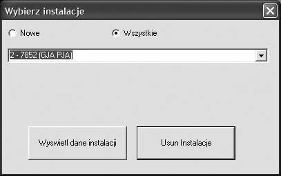 PL To okno umożliwia wybór rodzaju zastosowanego połączenia telefonicznego: - Wybierz linia dedykowana, jeżeli na linii telefonicznej znajduje się tylko modem; w tym przypadku modem odpowiada po