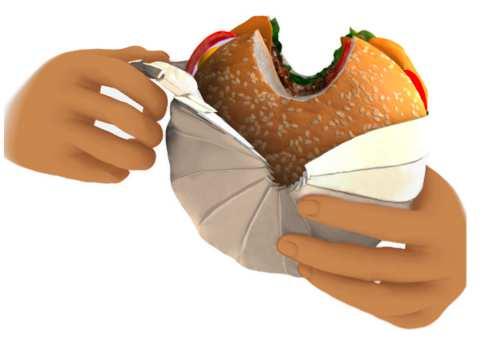 Superopakowanie! na burgery i kanapki!
