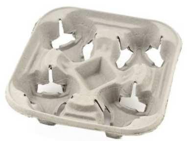 Kubek papierowy falisty brązowy Brown wavy paper cup 5450 5451 5452 5453 100 ml 200 ml, Ø 80 mm 300