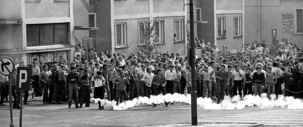 Zdjęcia Krzysztofa Raczkowiaka 31 sierpnia 1982 r.
