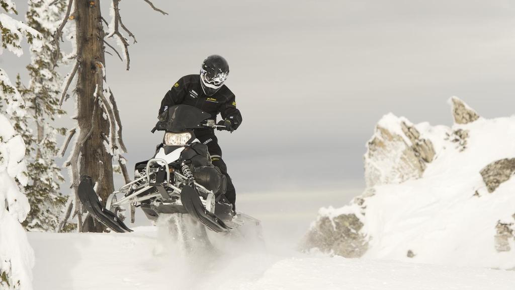 Gdy tylko spadnie śnieg, Twoja Yamaha będzie gotowa Rozumiemy, jak ważna jest dla Ciebie możliwość przemieszczania się w terenie.