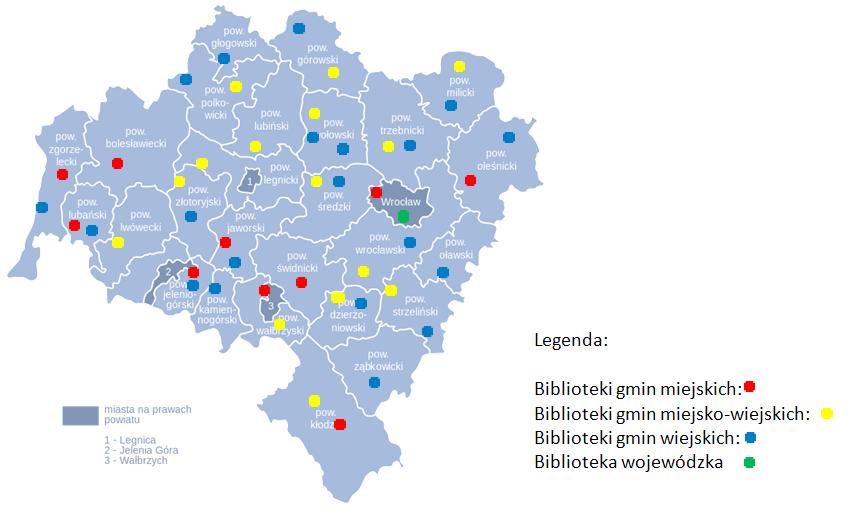 Badania satysfakcji użytkowników w bibliotekach publicznych województwa dolnośląskiego 91 projektu dotyczyło przeprowadzenia badań w bibliotekach województwa dolnośląskiego.