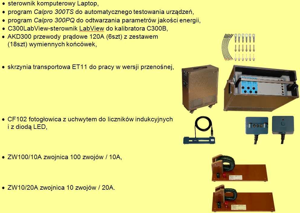 3 - fazowy kalibrator mocy i tester aparatury