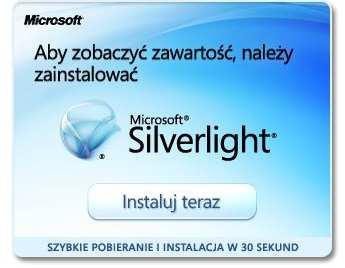 W celu rozpoczęcia procesu instalacji na swoim komputerze technologii Silverlight,