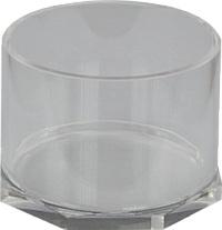 60 IPA kontener do przewozu palet LM9561 1 Container made of polished transparent acrylic, for emptying the tank from the filling station.