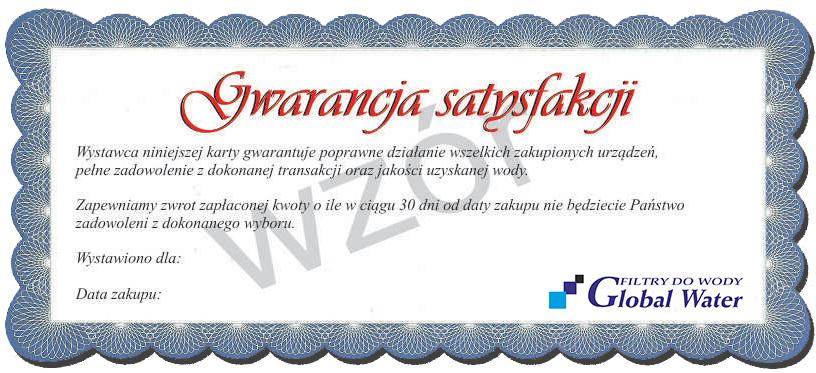 http://sklep.osmoza.pl/gwarancja-satysfakcji-pm-17.html Więcej informacji na temat Gwarancji Satysfakcji Global Water przeczytasz klikając na powyższy link.