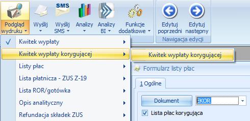 Przygotowując korygującą deklarację DRA program uwzględnia na nowo wszystkie załączniki, dla wszystkich osób (nie tylko dla osób, dla których były korygowane wypłaty).