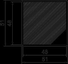 30 6 3 Akcesoria Reflektory Reflektory / Description Wymiary / Dimensions Montaż /Mounting Temperatura pracy Dedykowany do / Suitable for R5L / 904-5543 Reflektor 5 x 6 x 6.