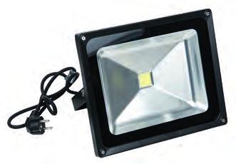 odpornego na uderzenia 1x Lampa Bridgelux LED 6500 Kelwinów wyjątkowo odporna na wstrząsy wodoodporność zgodna z odpowiednik halogenu 1000W Strumień światła z nowoczesnym